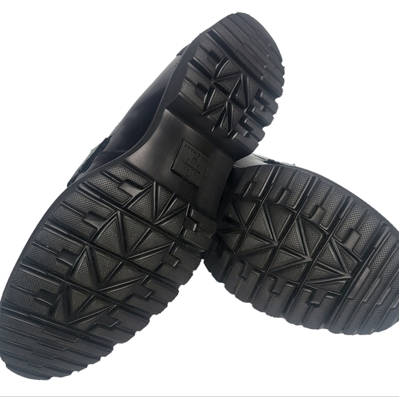 Cole Haan American Classics Box Leather Tassel Loafers Black 8.5 - Picture 4 of 4